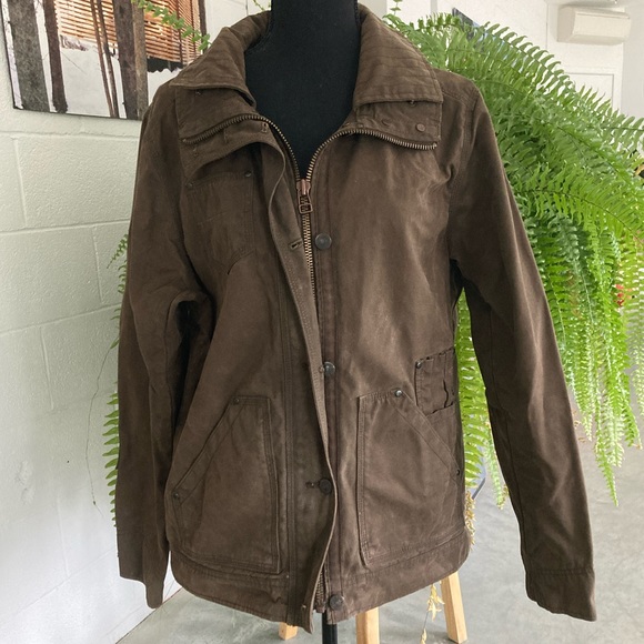 Eddie Bauer Jackets & Coats Eddie Bauer Waxed Cotton Jacket Xl